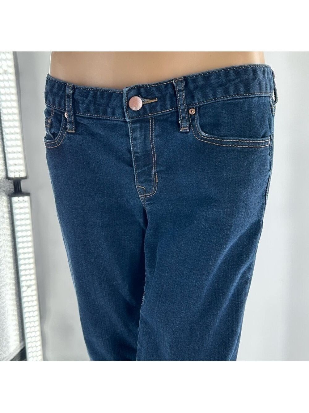 Gap 1969 Dark Wash Skinny Jeans Size 30 Short - Picture 4 of 10